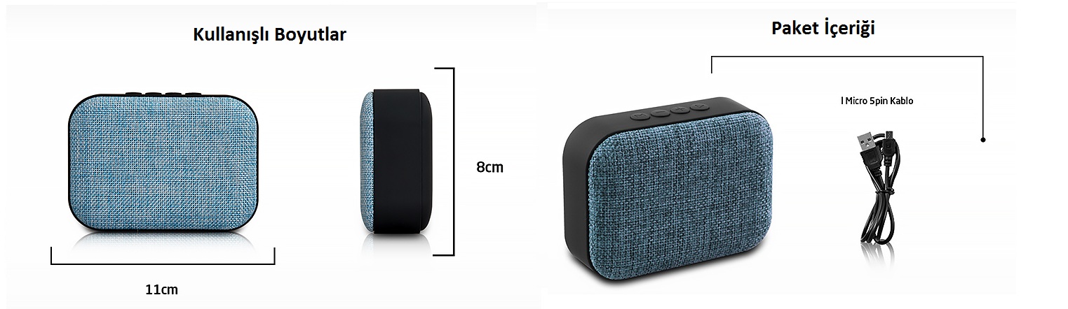 Mikado MD-BTX3 Bluetooth Speaker